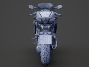 2015 Honda VFR 1200F 3D Model