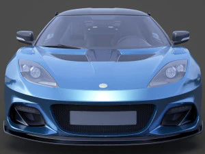 Lotus Evora GT 430 2018 3D Model