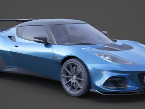Lotus Evora GT 430 2018 3D 模型