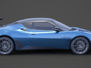 Lotus Evora GT 430 2018 3D 模型