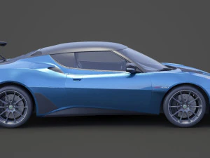 Lotus Evora GT 430 2018 3D Model