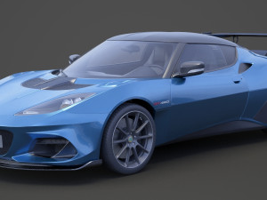 Lotus Evora GT 430 2018 3D 模型