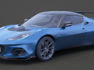 Lotus Evora GT 430 2018 3D Model