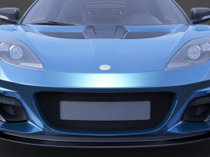Lotus Evora GT 430 2018 3D 模型