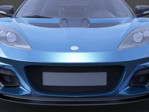 Lotus Evora GT 430 2018 3D Model
