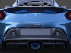 Lotus Evora GT 430 2018 3D 模型