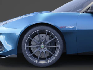 Lotus Evora GT 430 2018 3D Model