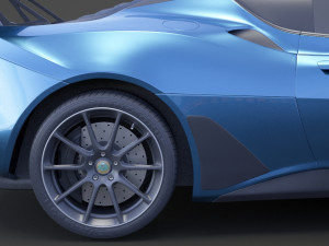 Lotus Evora GT 430 2018 3D 模型