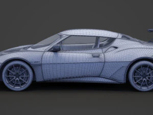 Lotus Evora GT 430 2018 3D Model