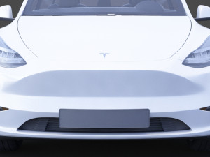 Tesla Model Y 2021 3D Модель