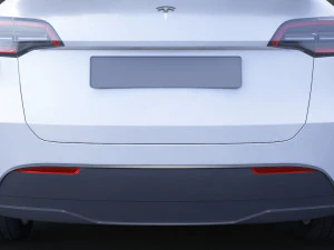 Tesla Model Y 2021 3D Model