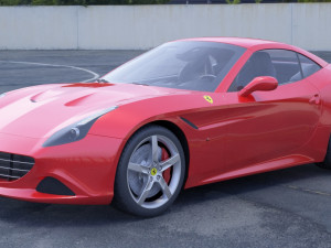 Ferrari California T 2015 3D Model