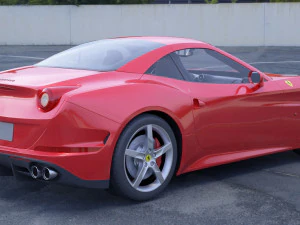 Ferrari California T 2015 3D Model