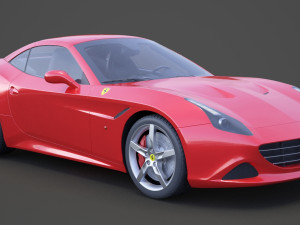 Ferrari California T 2015 3D Model