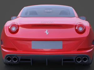 Ferrari California T 2015 3D Model