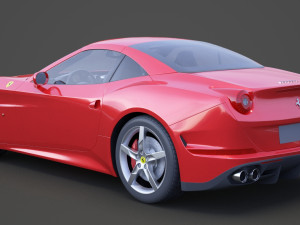 Ferrari California T 2015 3D Model