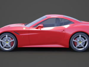 Ferrari California T 2015 3D Model
