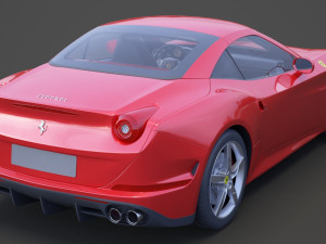 Ferrari California T 2015 3D Model
