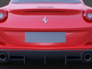 Ferrari California T 2015 3D Model