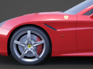 Ferrari California T 2015 3D Model