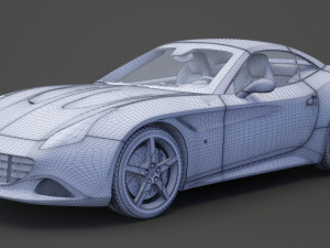 Ferrari California T 2015 3D Model