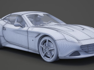 Ferrari California T 2015 3D Model