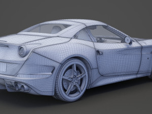 Ferrari California T 2015 3D Model