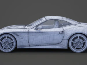 Ferrari California T 2015 3D Model