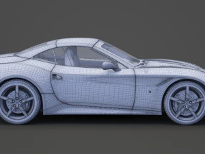 Ferrari California T 2015 3D Model
