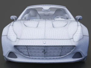 Ferrari California T 2015 3D Model