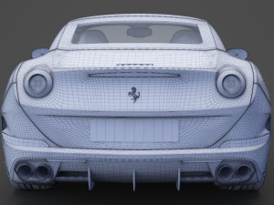 Ferrari California T 2015 3D Model