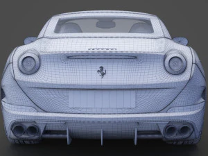 Ferrari California T 2015 3D Model