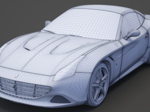 Ferrari California T 2015 3D Model