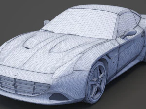 Ferrari California T 2015 3D Model