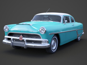 Hudson Hornet 2door 1954 3D-Modell