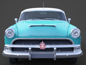 Hudson Hornet 2door 1954 Modello 3D