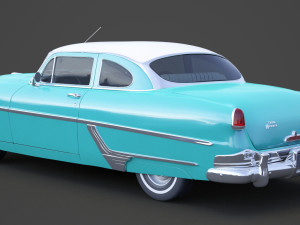 Hudson Hornet 2door 1954 Modello 3D