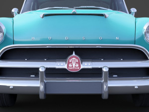 Hudson Hornet 2door 1954 Modello 3D