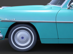 Hudson Hornet 2door 1954 Modello 3D