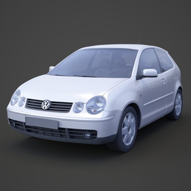 Volkswagen Polo hatchback 2001 3D Model in Eski Arabalar 3DExport