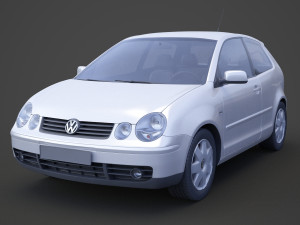 Volkswagen Polo hatchback 2001 3D Model