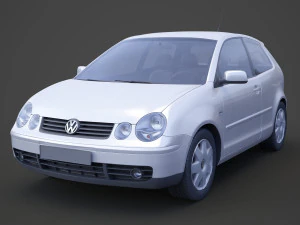 Volkswagen Polo Hatchback 2001 3D Model