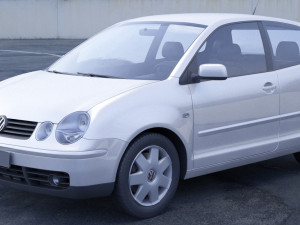Volkswagen Polo hatchback 2001 3D Модель