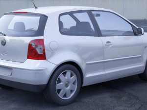 Volkswagen Polo hatchback 2001 3D Модель