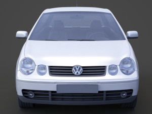 Volkswagen Polo hatchback 2001 3D Модель