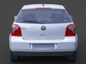 Volkswagen Polo hatchback 2001 3D Модель