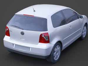 Volkswagen Polo hatchback 2001 3D Модель