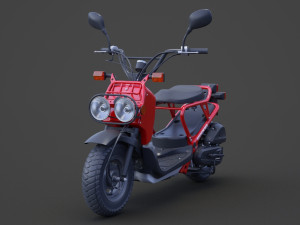 Honda Zoomer 2005 3D Model