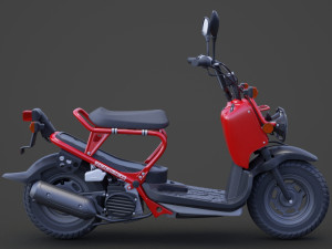 Honda Zoomer 2005 3D Model