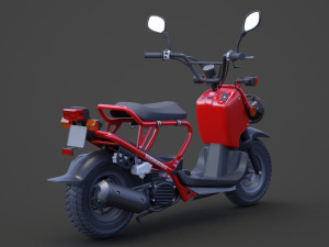 Honda Zoomer 2005 3D Model